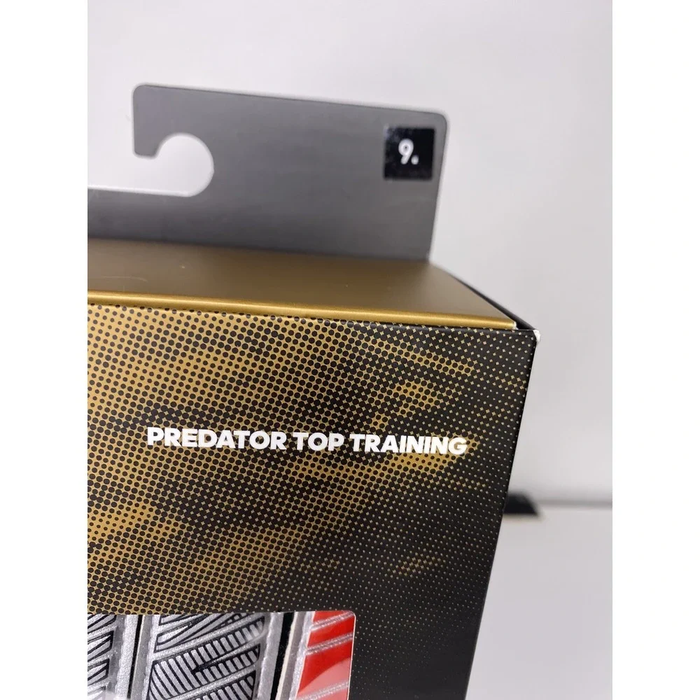 Adidas Predator Top Training Goalkeeper Gloves Silver Met / Black DY2606 Size 9